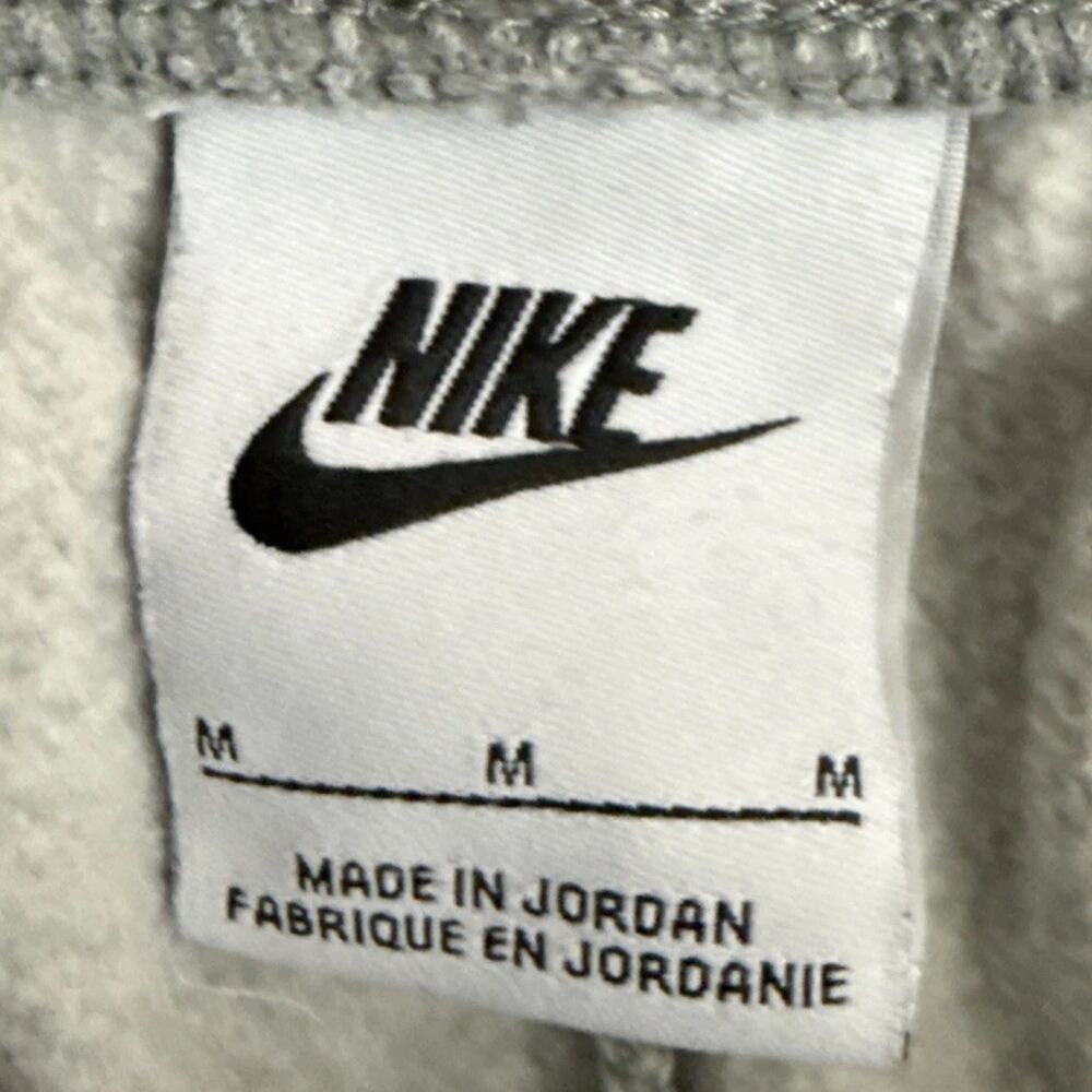 Nike Mens M Cargo Joggers Heather Gray Sportswear Club Fleece Sweatpants - Picture 2 of 9